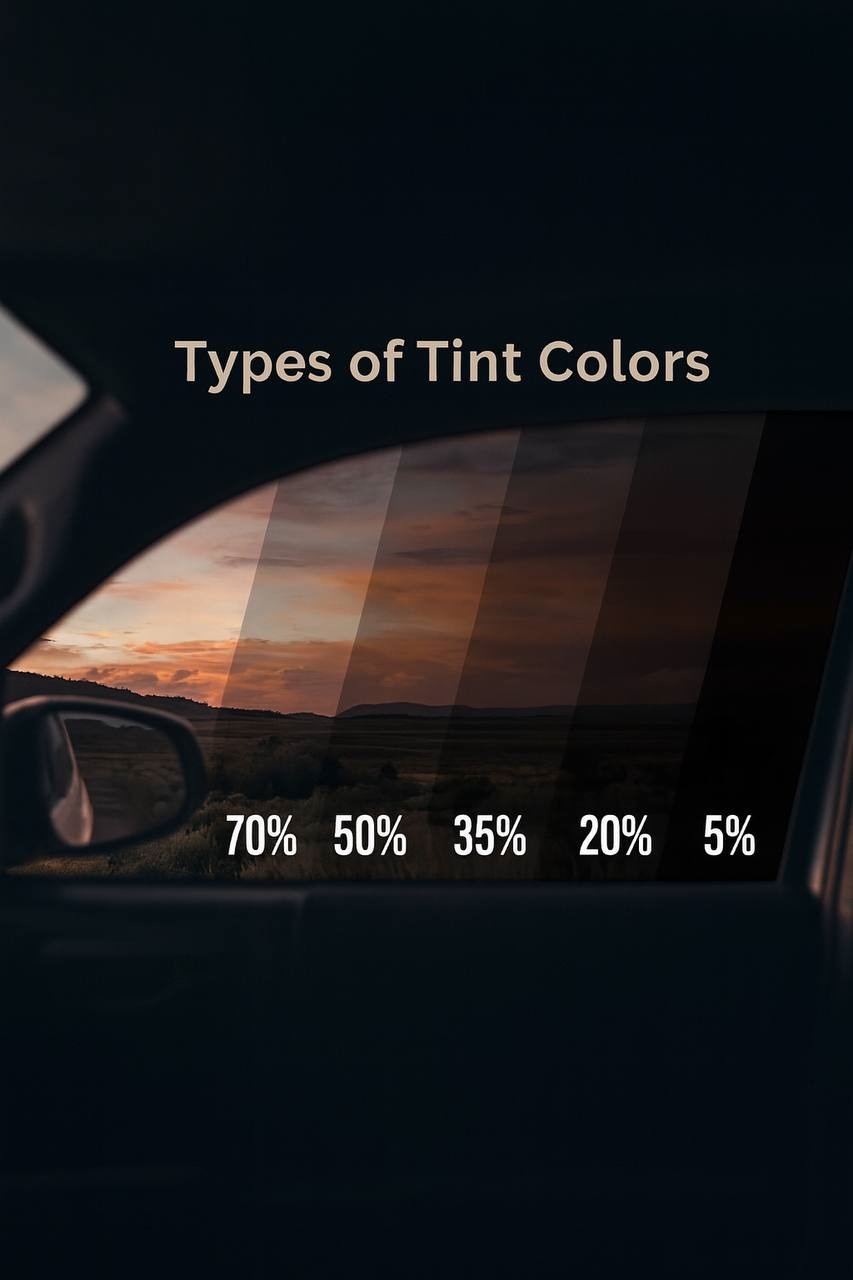 Types of window tint